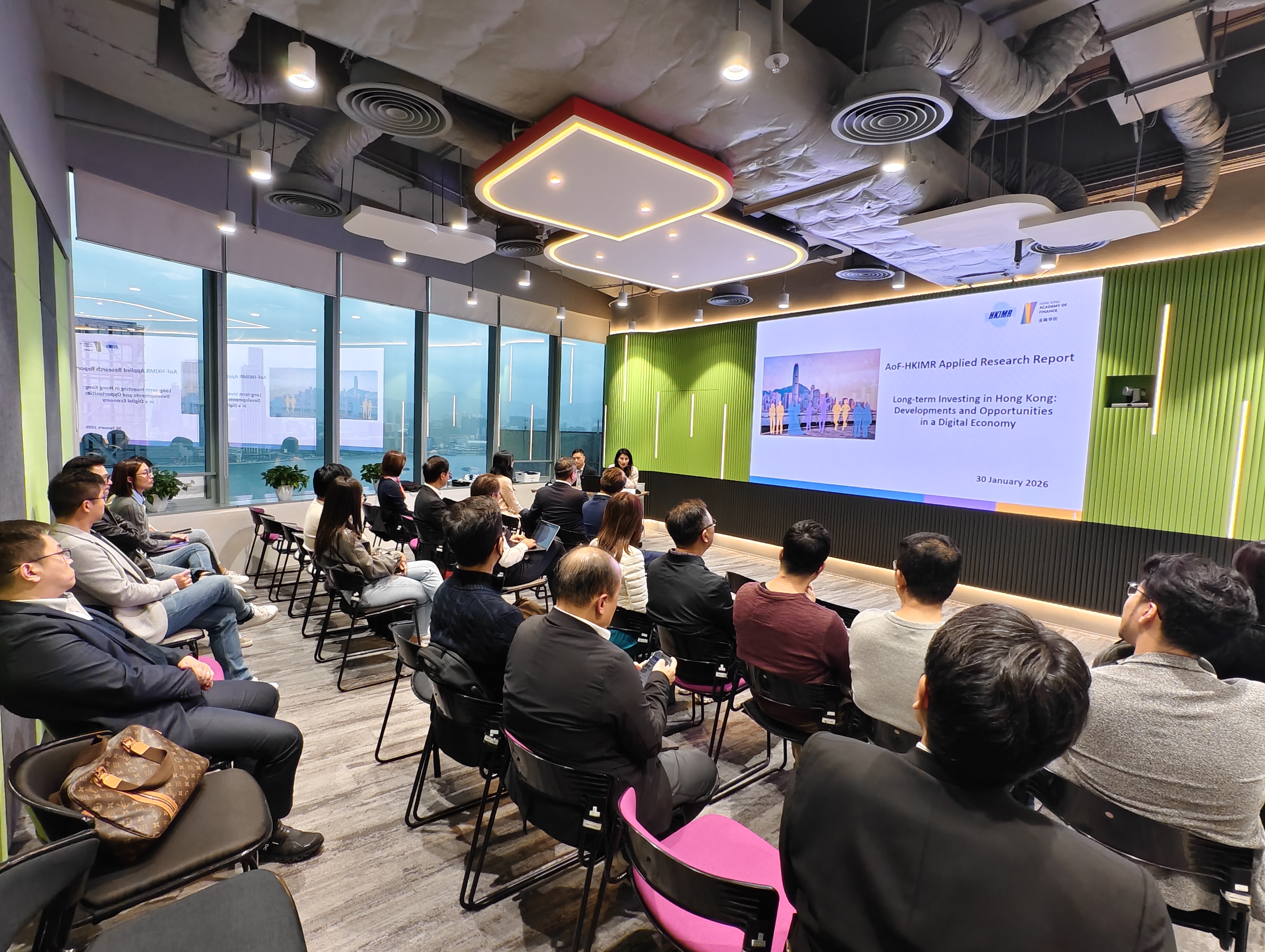 Briefing session on report on Long-Term Investing in Hong Kong