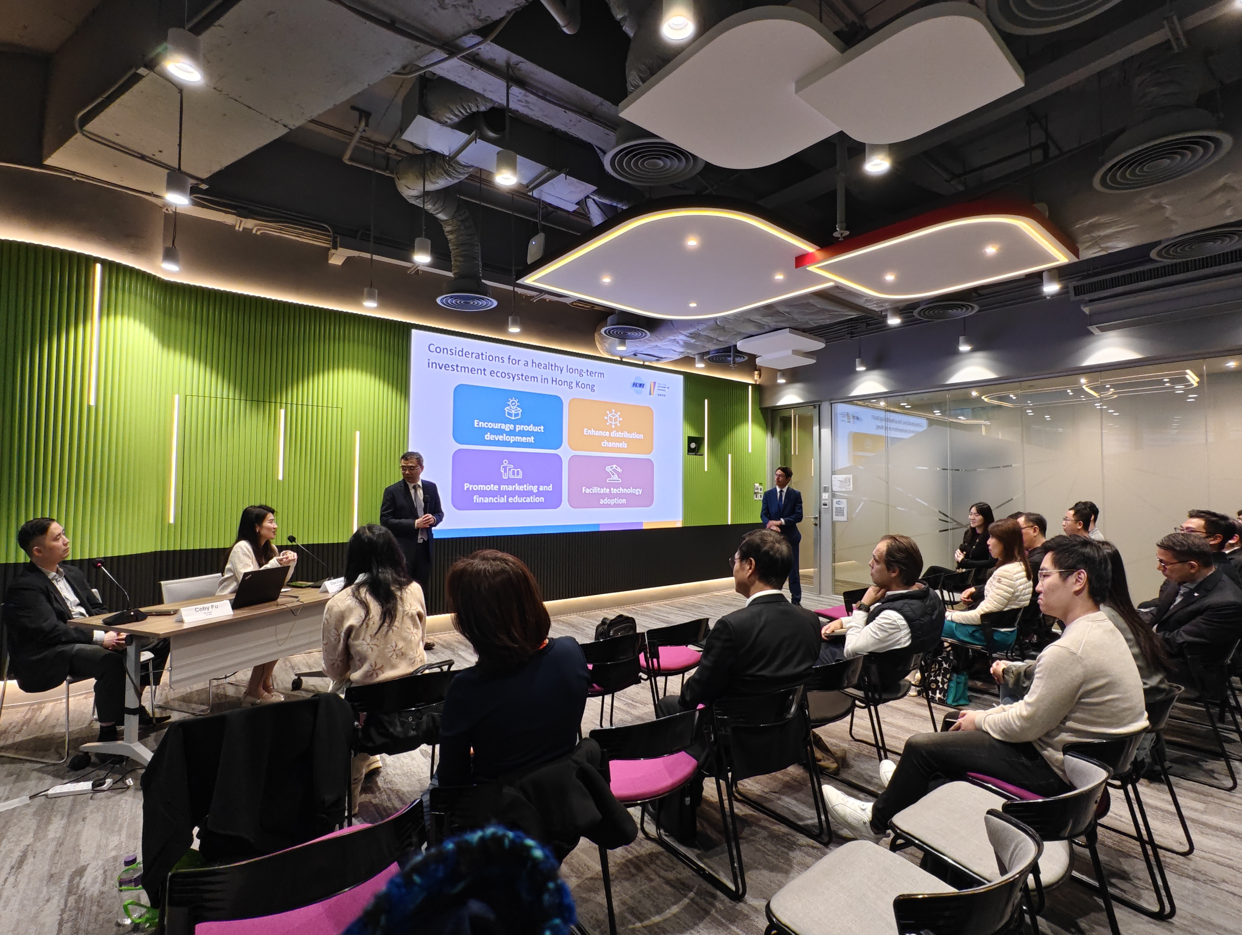 Briefing session on report on Long-Term Investing in Hong Kong