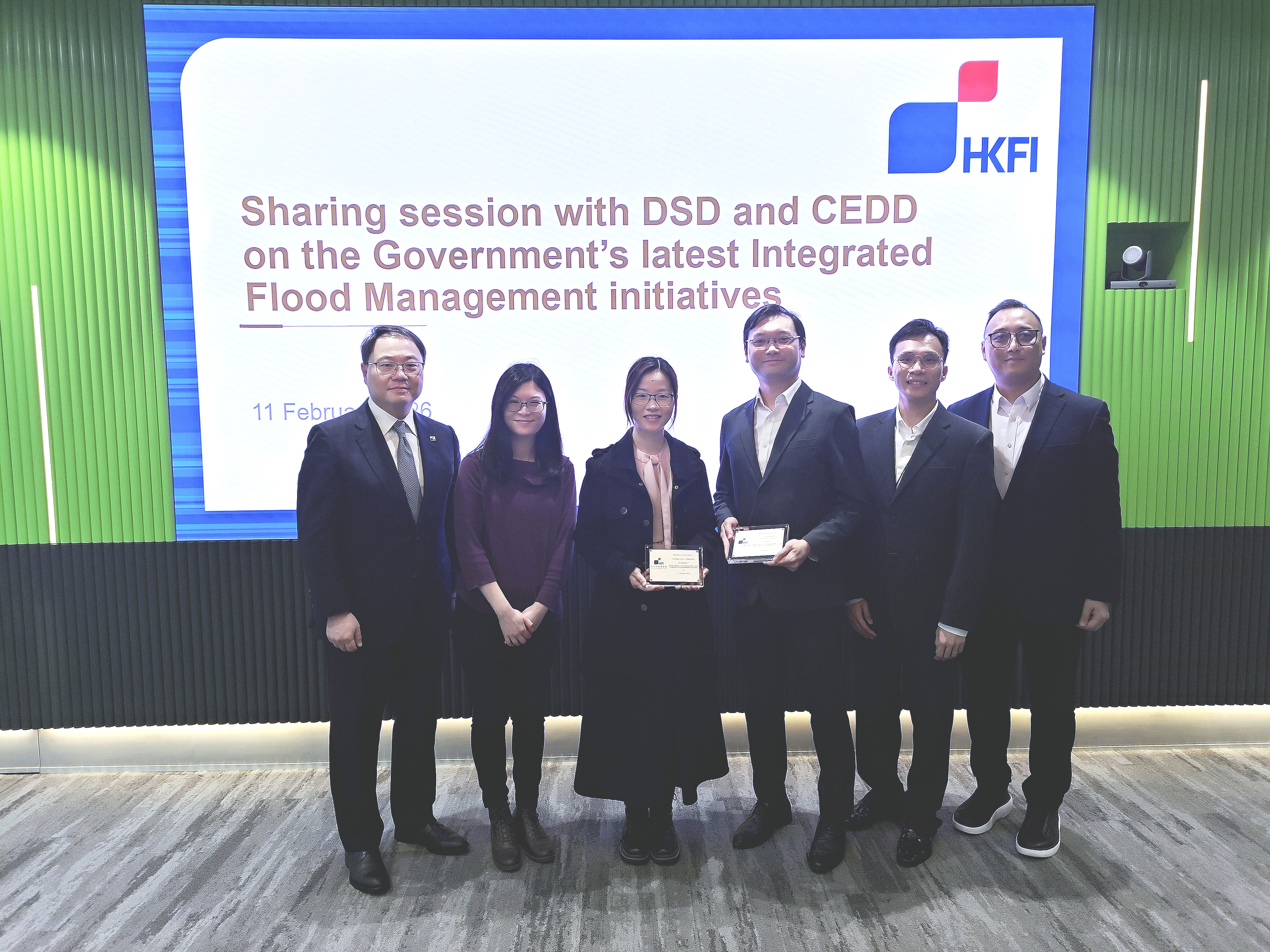 Sharing session with DSD and CEDD on the Government’s latest Integrated Flood Management initiatives 